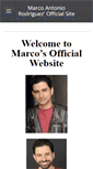 Mobile Screenshot of marcoantoniorodriguez.com