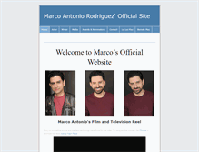 Tablet Screenshot of marcoantoniorodriguez.com